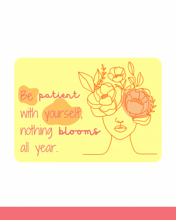 Postkarte "Bloom"