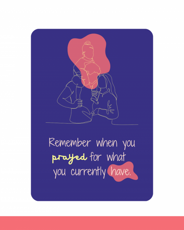 Postkarte "Pray"