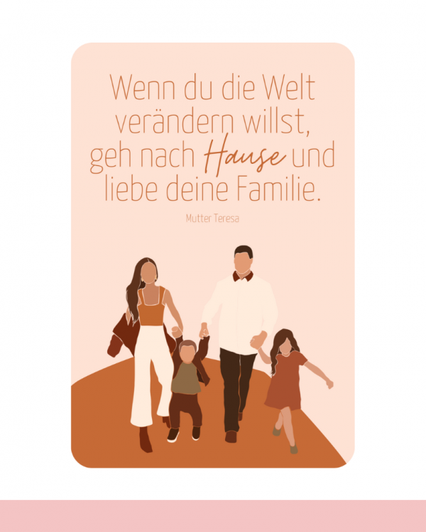 Postkarte "Wenn du"